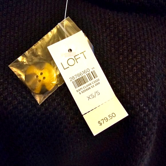 Loft Modern Turtleneck Sweater Ponsho - Picture 4 of 6